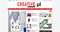 Desktop Screenshot of creativemagazine.pl
